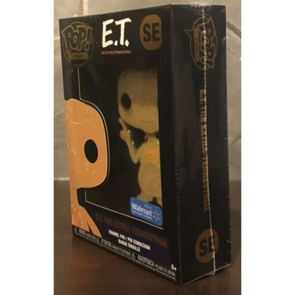 Funko Pop! Pin E.T The Extra-Terrestrial - Walmart Exclusive 2022 Enamel NIB NEW - Picture 8 of 10